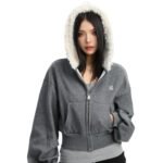 Lamb Wool Hooded High-grade Sweater