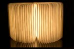 LED Night Light Folding Book Light USB Port Rechargeable Wooden Magnet  Lamp - Image 5