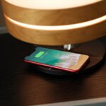 Round Intelligent Music Bluetooth Speaker Bed Lamp WiFi Circle Tree Of Led Light Wireless Charging For Living Room - Image 4