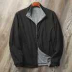 Men's High-end Business Casual Stand Collar Simple Jacket - Image 6