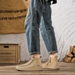 Autumn Side Zipper Vgenuine Leather Non-slip Work Shoes - Image 5