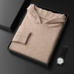 Cashmere Hooded Thickened Sweater Loose Men - Image 9
