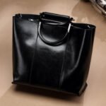 Handmade Original Genuine Leather Women's Bag Portable - Image 6