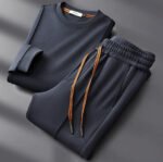 Round Neck Sweater Casual Men's Suit - Image 8