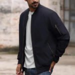 Plus Size Fat Guy Sports Casual Cotton Jacket - Image 2