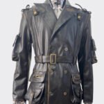 Men's Motorcycle Plus Size Leather Jacket