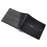 Pearl Fishskin Short Grinding Beads With Cowhide Wallet - Image 9