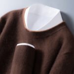 Autumn And Winter Men's Round Neck Multicolor Bottoming Sweater - Image 2