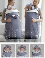 Warm Baby Carrier Cloak Cover Windproof  Quilt Stroller Accessories - Image 4