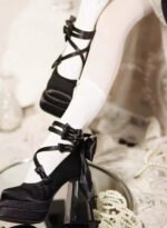 Lolita High Heels Elegant Mary Jane Shoes Cos Shoes - Image 2