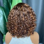 Curly Human Hair Wig Full Machine Made - Image 5