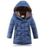 -30 Degree Children's Winter Jackets Duck Down Padded Children Clothing Big Boys Warm Winter Down Coat Thickening Outerwear - Image 4