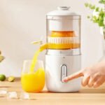 Multifunctional Wireless Electric Juicer Steel Orange Lemon Blender USB Portable Mini Fruit Squeezer Pressure Juicer Kitchen - Image 2