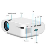 720p Portable Smart Projector Supports Home Use - Image 4