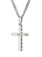 Hip Hop Versatile Silver Cross Necklace - Image 5
