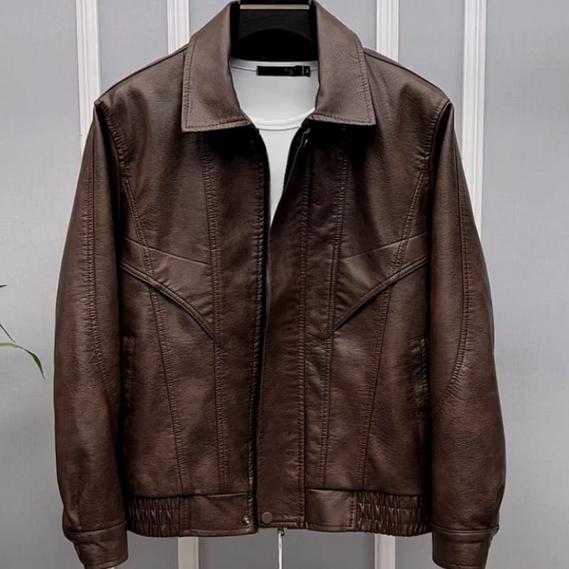 7783fa19-6c67-4444-8a61-bb46d1bc1734-6.jpg Men's Lapel Jacket Fashion All-matching - Image 1