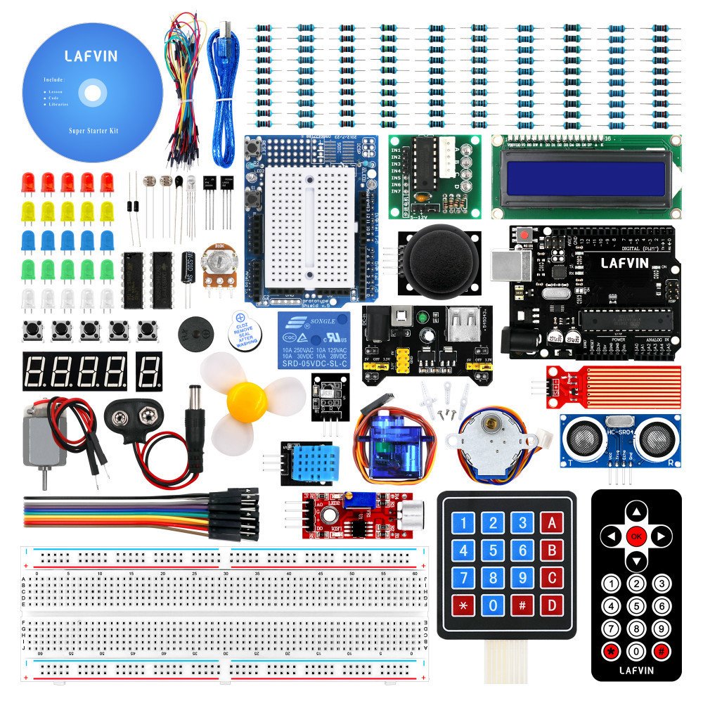 785024658268-2.jpg Super Starter Kit Para Arduino R3 - Image 1
