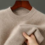 Round Neck Pullover Leisure Knitted Sweater For Men - Image 3