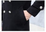 Autumn And Winter New Slim-fit Wool Coat Men's Coat - Image 4