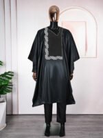 Plus Size Men's New Clothes Figured Cloth Full Craft Fragrant Three-piece Suit - Image 10