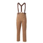 Men's Retro High Waist Double Breasted Casual Straight Pants - Image 7