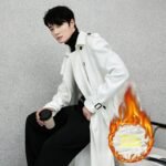 Windbreaker Men's Long Type Slim Fit - Image 5