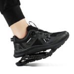 Black Tech Running Shoes Power Mechanical Running Shoes Marathon Running - Image 2