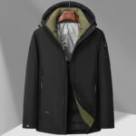 Outdoor Same White Duck Down Hooded Jacket