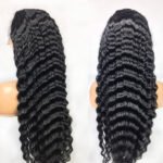 Human Hair 28 30 Deep Wave Lace Frontal Wigs 13 4 Front Wigs - Image 3