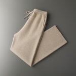 Men's New Cashmere Pants Square Meters Thickening Wide Leg Pants - Image 8