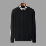 Men's Half-high Collar Knitted Slim-fitting All-matching Striped Korean Sweater - Image 7