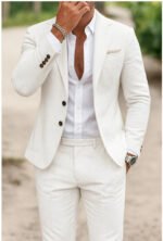 Men's Digital Printing Casual Suit Top Two-piece Pants - Image 9