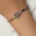 Original Niche S925 Sterling Silver Heart-shaped Base Bracelet