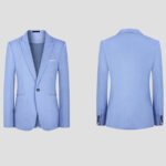 Spring And Summer Casual Men's Western Style Fresh Youthful And Age Reducing Suit