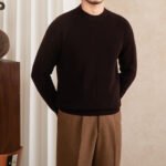 Commuter British Slim-fitting Retro Casual Bottoming Shirt Men