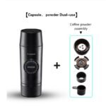 Mini Espresso Coffee Maker Portable Rechargeable  Mech - Image 2