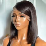 Super Double Drawn 13x4 Brown Lace Frontal Wig - Image 2