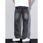 Men's Casual Straight-leg Loose Long Jeans - Image 4