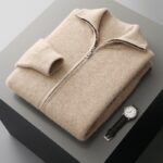 Knitted Cardigan Wool Coat Australian Men