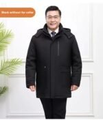 Men's Detachable Liner Mid-length Coat - Image 6