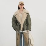 Women's New Retro Style Fur Collar Jacket - Image 5