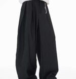 American Retro Texture High Intelligence Machete Suit Pants - Image 3