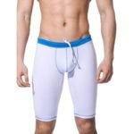 Low Waist Men's Five-point Swimming Trunks Fashion Casual Exercise Middle Pants - Image 2