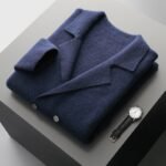 Wool Cardigan Suit Lapel Loose Fashionable Jacket - Image 10