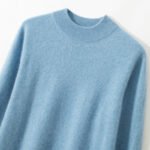 Men's Half-high Collar Cashmere Sweater Business Casual Sweater - Image 2
