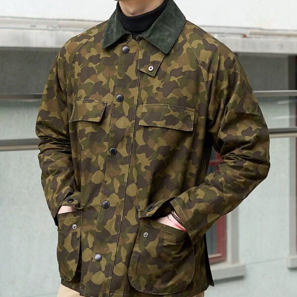 Stitching Multi-functional Workwear Jacket For Men
