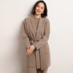 Fall Winter Fashion Mid-length Knitted Coat For Women - Image 7