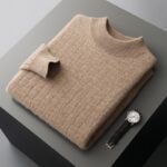 New Pullover Men's Half-high Collar Sweater - Image 7