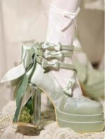 Lolita High Heels Elegant Mary Jane Shoes Cos Shoes - Image 5