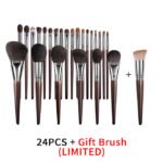 Natural Makeup Brushes Set Eyeshadow Make Up Brush Goat - Image 10